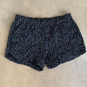 Black and White Madewell Shorts